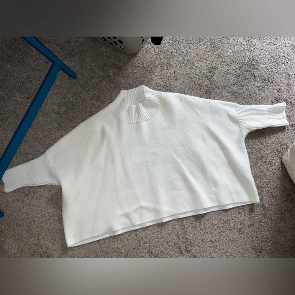 Womens kerisma knits cream sweater shirt